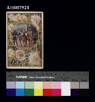 藏品(原住民風俗明信片：阿美族盛裝男子)的圖片